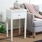 Safavieh Abel End Table- White - 29.7 x 14.2 x 16.9 in. AMH6626E - alternate 2